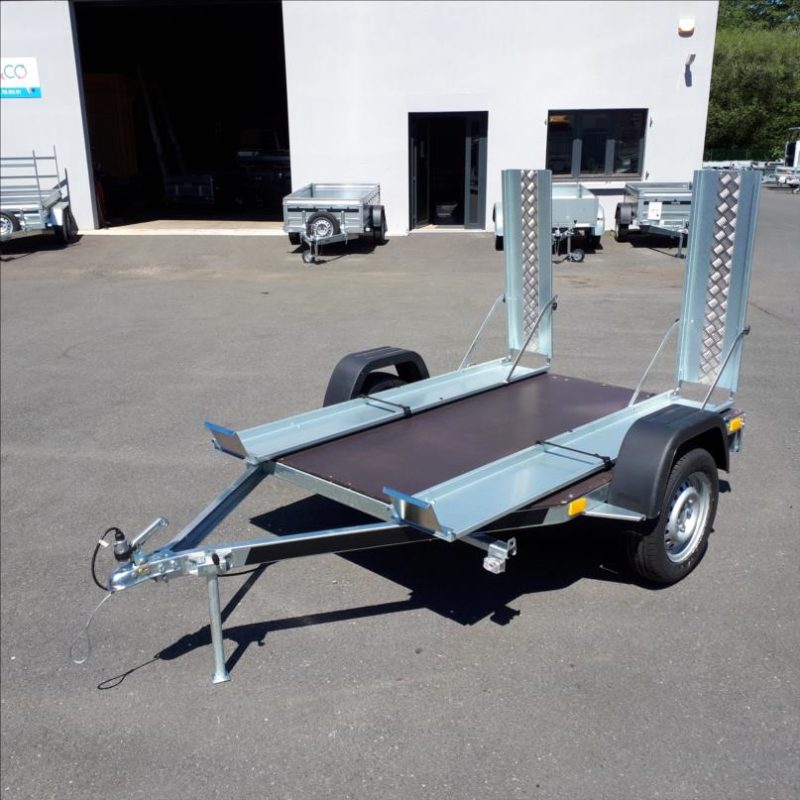 PORTE QUAD avec rails et rampe de montée dimensions 2000 x 1400 mm REMORQU&CO